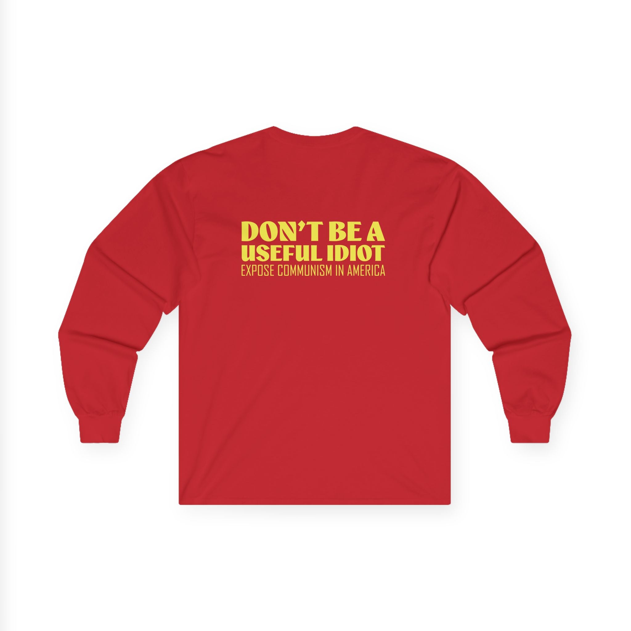 "Useful Idiot" Long Sleeve Tee