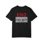 T-Shirt — "End Flock Safety" Graphic Tee (Surveillance Awareness)