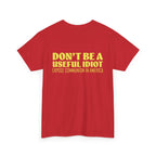 "Useful Idiot” Short Sleeve Tee