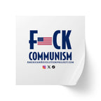 “F*ck Communism” Square Sticker Roll