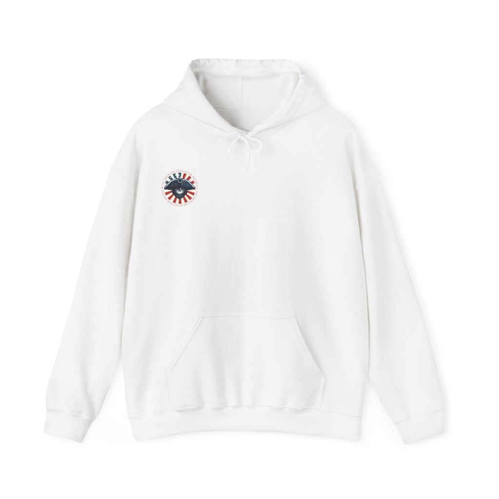 Not Your Comrade Hoodie — American Flag Statement Sweatshirt